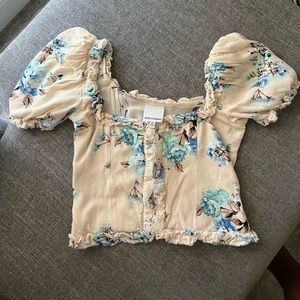 Skylark + Madison floral top